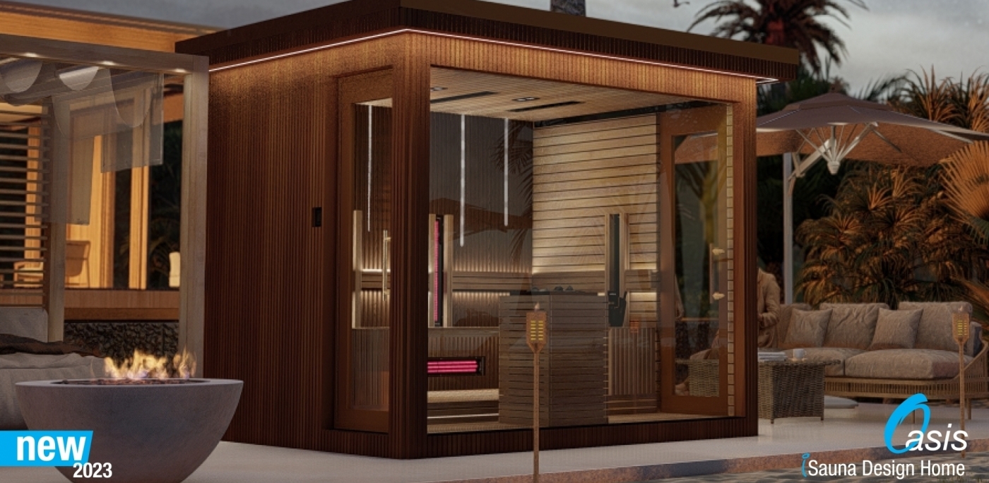 Exkluzivní venkovní sauna Oasis