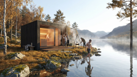 Vonkajší wellness pavilón