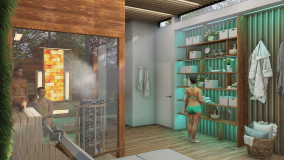 Interiérová sauna na míru
