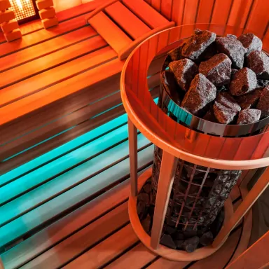 Exteriérová finská sauna Exteriérová finská sauna