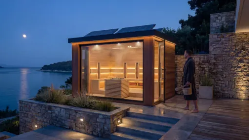 Lugano - panorama kombi sauna dom