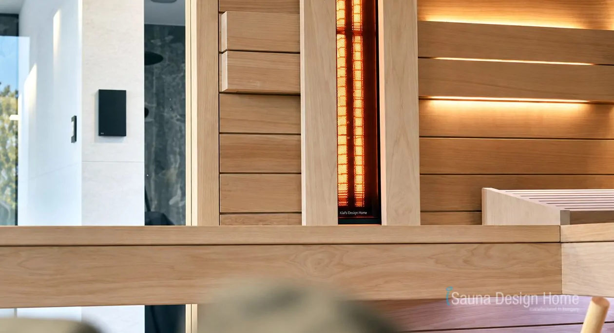 Sauna s infrapanelom