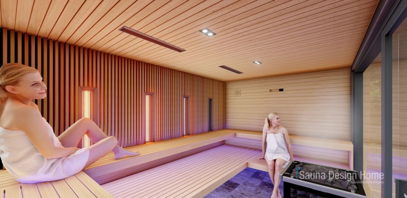 Kombinovaná sauna na míru