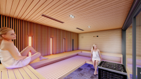 Kombinovaná sauna na míru