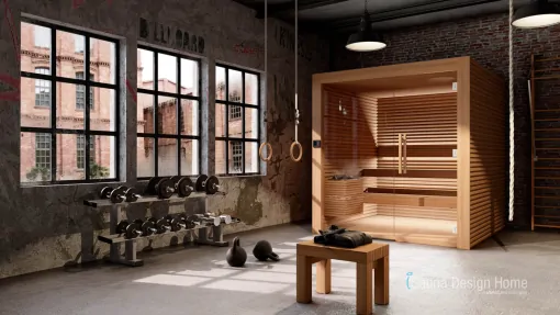 Finská sauna Finská sauna
