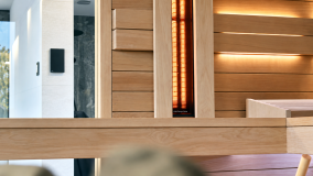 Sauna s infrapanelom