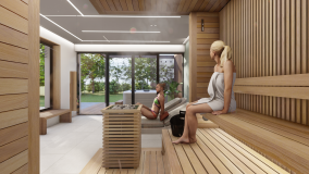 individuální sauna wellness