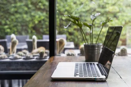 Home office na zahradě