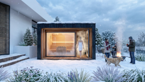 Prémiová vonkajšia sauna