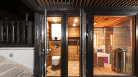 Sauna a vířivka