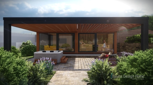 Saunový domek Saunový domek
