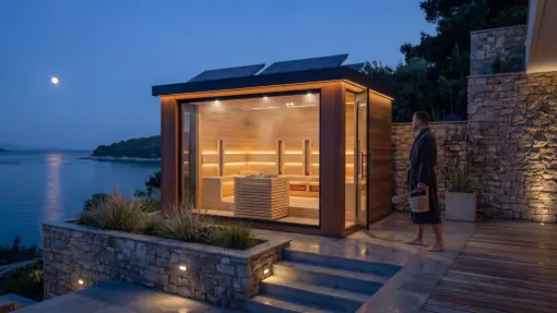 Lugano - panorama kombi sauna dom