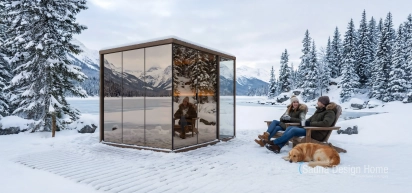 Architektonické sklenené riešenie