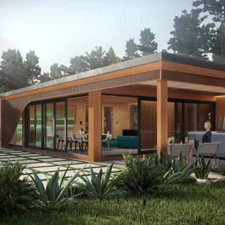 Soukromý, rodinný wellness dům