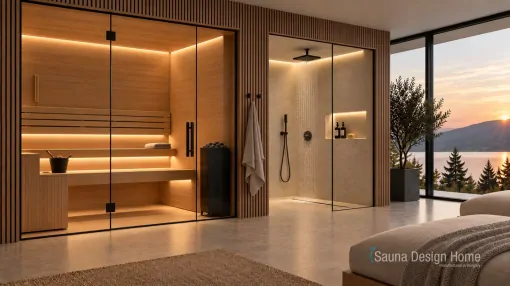 Wellness prostor na míru se saunou