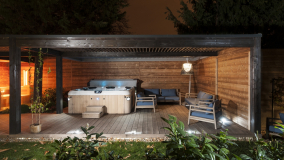 Sauna a vířivka