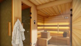 Sauna a sprcha