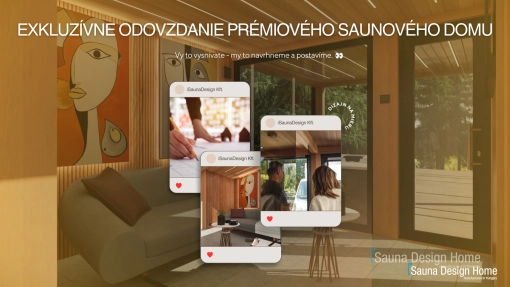 Odovzdanie premiuvého saunovéhi domu