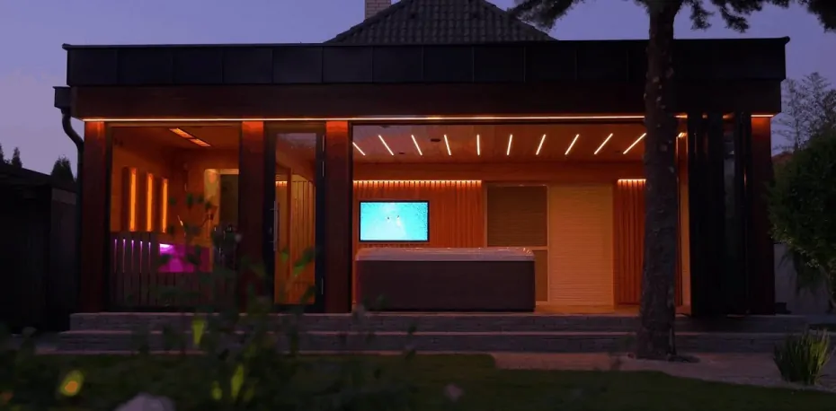 Venkovní wellness - výstavba terasy s jacuzzi