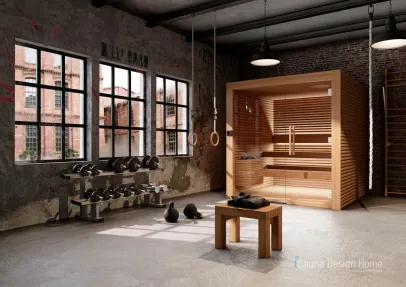 Finská sauna Finská sauna