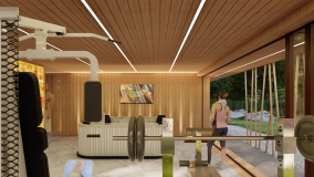 Sauna a cvičení