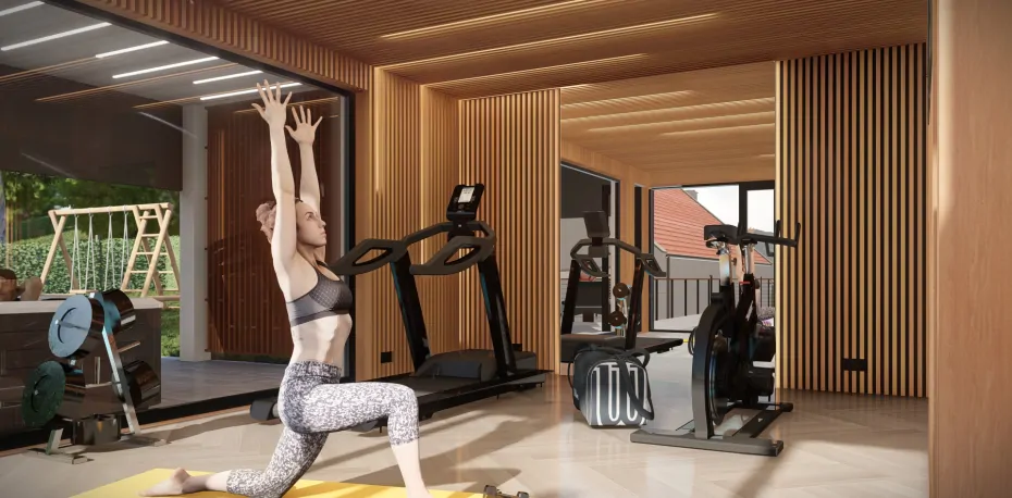 Návrh a výroba sauny a wellness, soukromé exkluzivní posilovny 