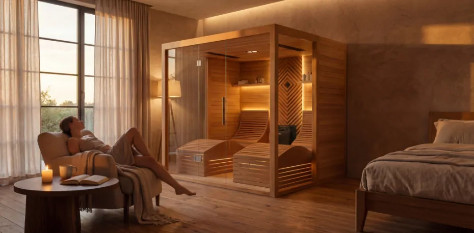 Vnitřní sauny, designové sauny, moderní sauny - iSauna Design