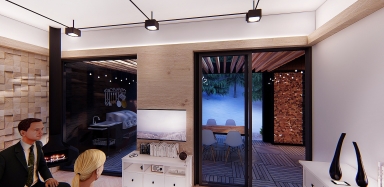 Kombi relax sauna dům
