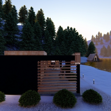 Lesní sauna na míru