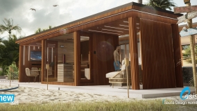 Sauna domek Oasis - iSauna Design
